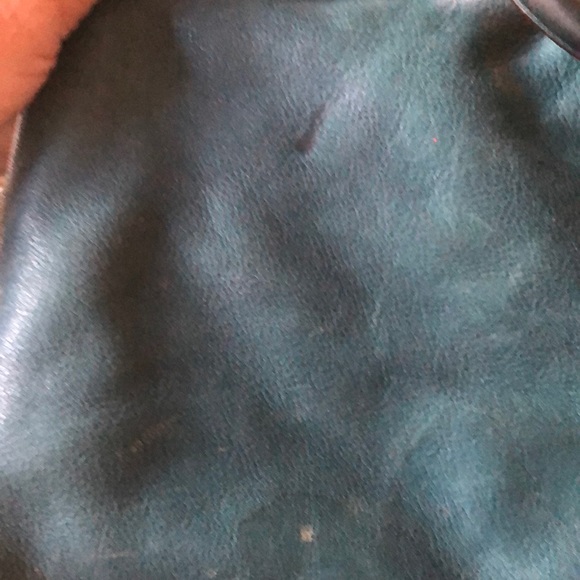 Coach Madison Julianne Teal leather handbag - Picture 7 of 16